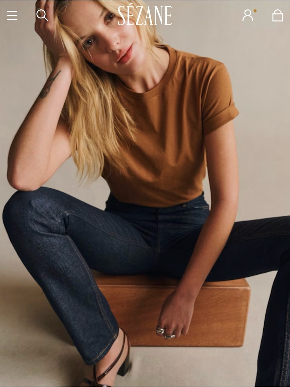 SEZANE Tee